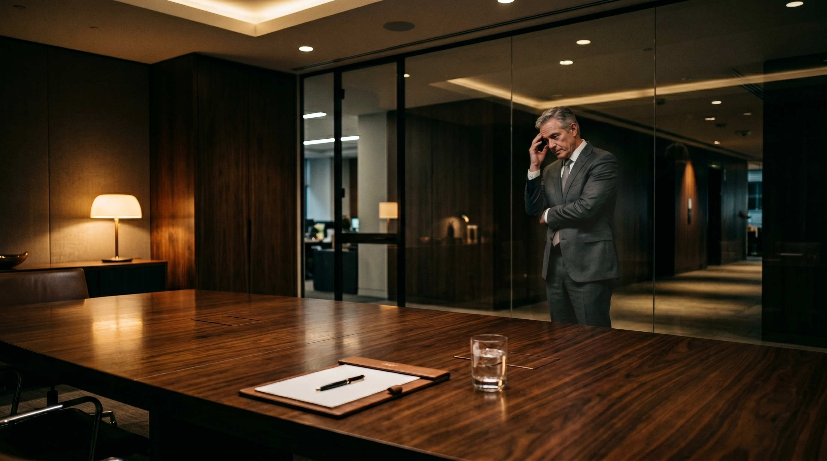 A law firm partner analyzing the cost of associate attrition and the ROI of executive coaching